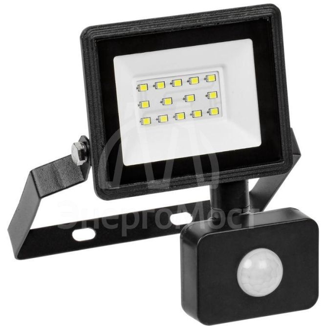 Прожектор светодиодный СДО 06-20Д 6500К IP54 с ДД черн. IEK LPDO602-20-65-K02