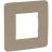 Рамка 1-м UNICA STUDIO песочн./беж. SchE NU280227