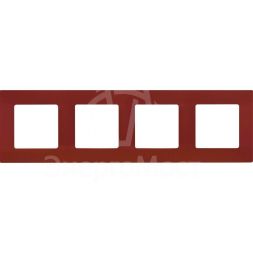 Рамка 4-м Etika какао Leg 672574