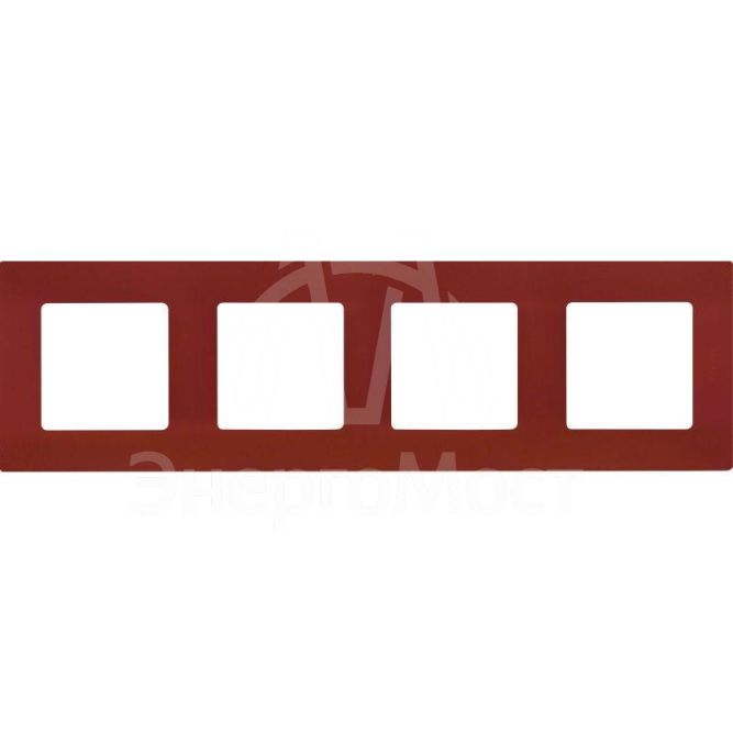 Рамка 4-м Etika какао Leg 672574