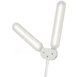 Светильник светодиодный NLED-512-6W-W настольный аккумуляторный на прищепке бел. ЭРА Б0057207