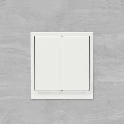 Переключатель 2-кл. KANT бел. магнолия DKC 7000114