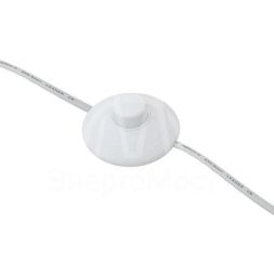 Шнур для бра с ножным выключателем 2м 2х0.5кв.мм EKF ASL-610