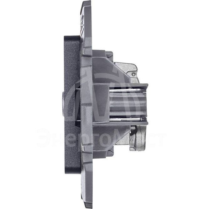 Розетка телевизионная оконечная TV Inspiria 10дБ 5-862мГц механизм антрацит Leg 673873