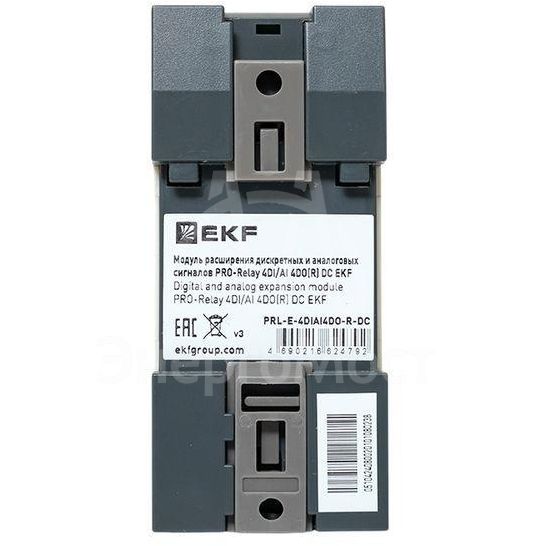 Модуль расширения дискретных и аналоговых сигналов PRO-Relay 4DI/AI 4DO(R) DC EKF PRL-E-4DIAI4DO-R-DC