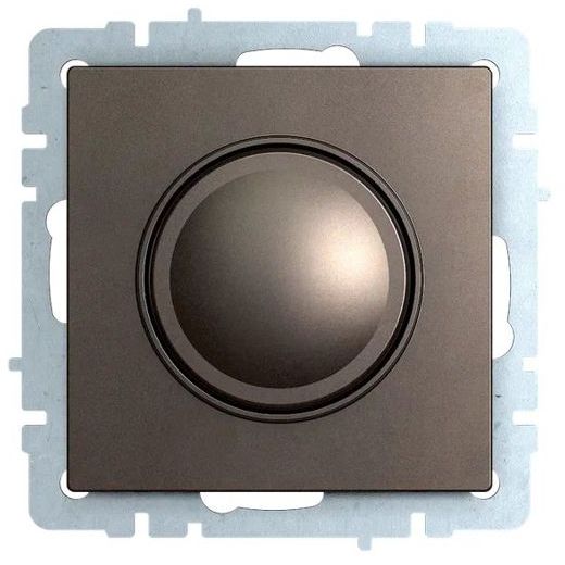 Светорегулятор СП BRITE пов-наж. 600Вт СС10-1-0-БрТБ бр. IEK BR-D20-0600-K45