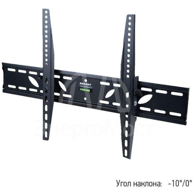 Кронштейн для LED телевизора 30-70дюйм ультратонкий наклонный Rexant 38-0090