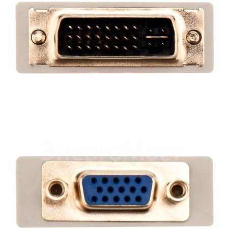 Переходник штекер DVI-I - гнездо VGA Rexant 17-6821