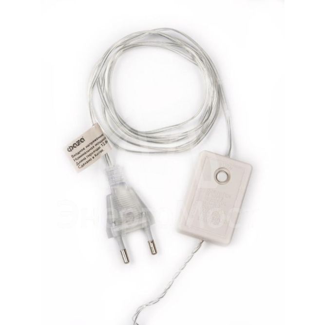 Гирлянда AC-G01-120Y 120LED 12.8м 8реж. 220В желт. ФАZА 5047631