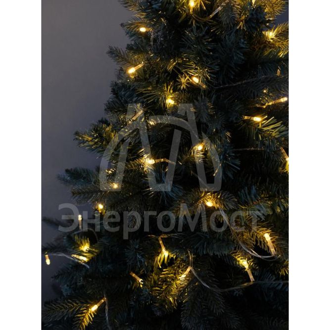 Гирлянда AC-G01-120Y 120LED 12.8м 8реж. 220В желт. ФАZА 5047631