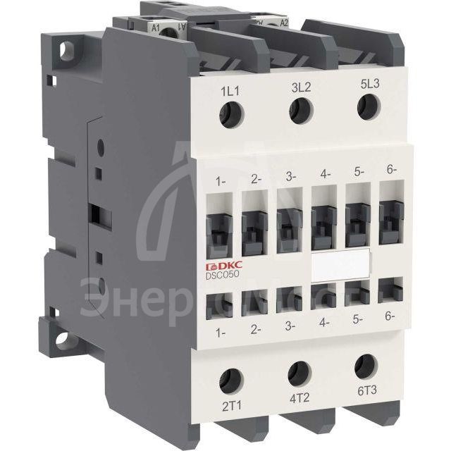 Контактор магнитный YON DSC050 50A 22кВт AC3 3P кат.220В AC YON DSC050-3C00A230