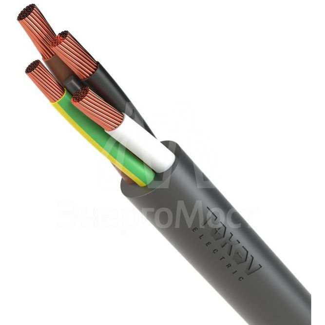 Кабель TOKOV ELECTRIC КГтп-ХЛ 3х2.5+1х1.5 (N PE) 380/660-3 (м) 00-00027213