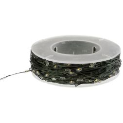 Гирлянда светодиодная &amp;quot;Роса&amp;quot; 50м 500LED тепл. бел. IP20 230В с контроллером провод зел. Neon-Night 303-286