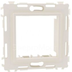 Каркас 1-м 2мод. Brava без лапок бел. RAL9010 DKC 75023W