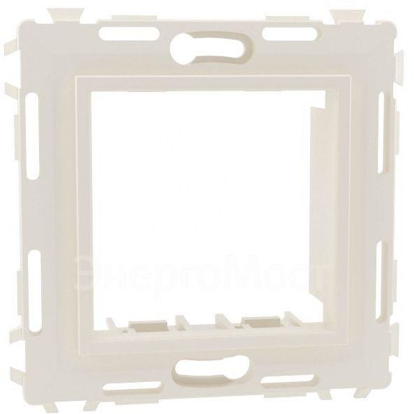 Каркас 1-м 2мод. Brava без лапок бел. RAL9010 DKC 75023W