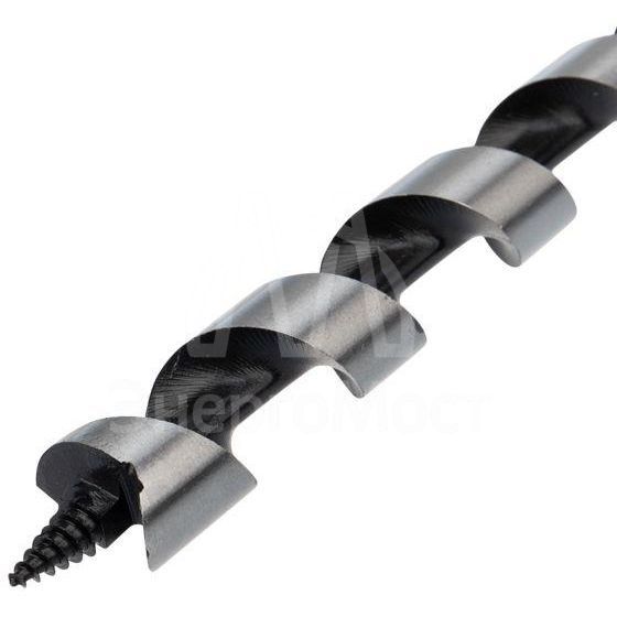 Сверло винтовое по дереву 18х460мм (шестигранный хвостовик) Kranz KR-91-0710