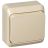 Переключатель 1-кл. ОП Этюд 10А IP20 крем. SchE BA10-004K