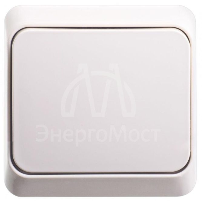 Переключатель 1-кл. ОП Этюд 10А IP20 крем. SchE BA10-004K
