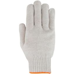 Перчатки вязаные (4 нити) 10 класс вязки х/б с ПВХ 12484