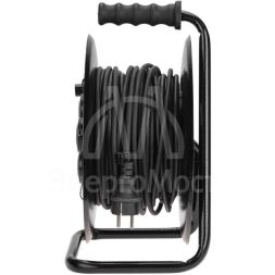 Удлинитель силовой КГ на катушке 4 гнезда с/з 40м 3х1.5кв.мм IP44 c защитными крышками метал. катушка Rexant 13-5012