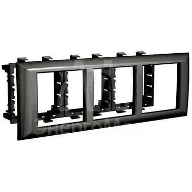 Рамка-суппорт 6мод. Avanti для In-liner Front черн. DKC 4402916