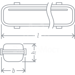 Светильник светодиодный 94 586 DSP-AC-224-IP65-LED 48Вт 4000К IP65 (аналог ЛСП 2х36) Navigator 94586