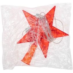 Фигура светодиодная на елку &amp;quot;Звезда&amp;quot; 15см 10 LED постоянное свечение 230В красн. Neon-Night 501-007