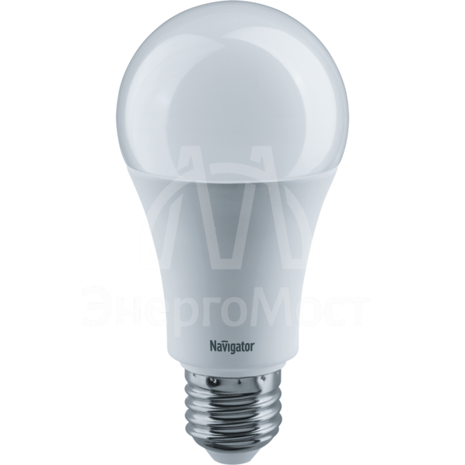 Лампа светодиодная 95 321 NLL-A60-15-230-4K-E27-PACK3 NAVIGATOR 95321