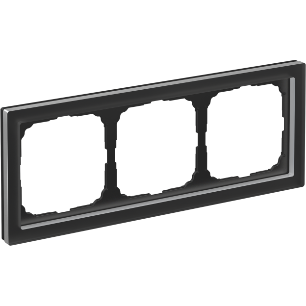 Рамка 3-м ArtGallery Pure матов. органич. стекло черн. SE GAL331003