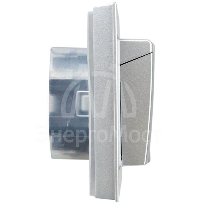 Розетка 2-м СП BRITE РСбш12-3-44-БрА 16А в сборе IP44 с крышкой алюм. IEK BR-R26-16-44-K47-F