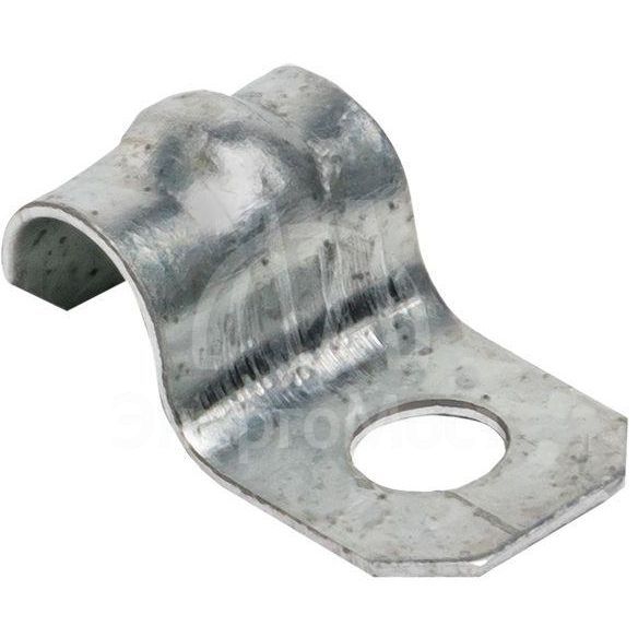 Скоба крепежная однолапковая d8-9мм метал. EKF sm-1-8-9