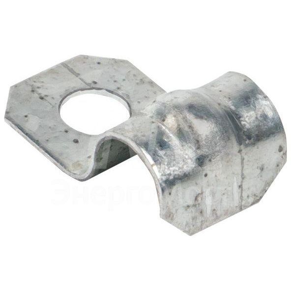 Скоба крепежная однолапковая d8-9мм метал. EKF sm-1-8-9