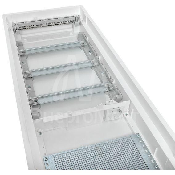 Щит комбинированный встраив. Nova 3 DIN-рейки + 1 монтаж. плата 5 габарит IP41 с метал. перфорированной дверью EKF Proxima nv-cb-pmd-3+1