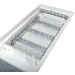 Щит комбинированный встраив. Nova 3 DIN-рейки + 1 монтаж. плата 5 габарит IP41 с метал. перфорированной дверью EKF Proxima nv-cb-pmd-3+1