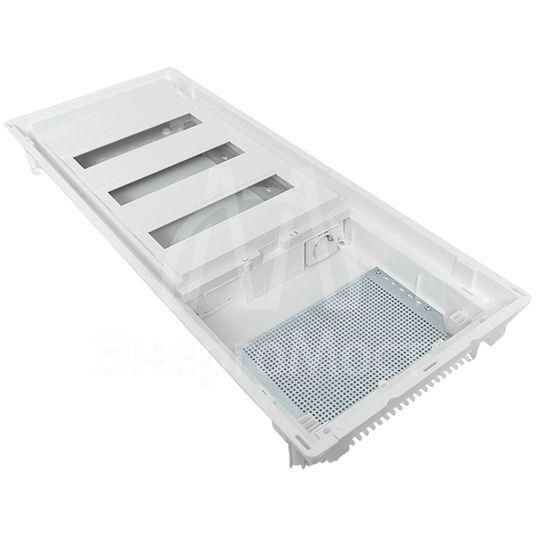 Щит комбинированный встраив. Nova 3 DIN-рейки + 1 монтаж. плата 5 габарит IP41 с метал. перфорированной дверью EKF Proxima nv-cb-pmd-3+1