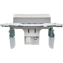 Выключатель 1-кл. SKANDY 10А SK-V07S с индикацией серебр. IEK SK-V10-1-10-K23