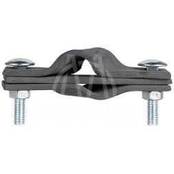 Зажим диагональный для заземляющего проводника толщина металла 3мм HZ PROxima EKF gc-57082-3