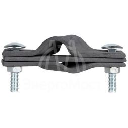 Зажим диагональный для заземляющего проводника толщина металла 3мм HZ PROxima EKF gc-57082-3