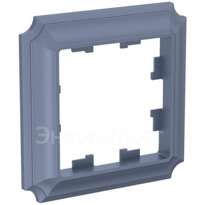 Рамка 1-пост. AtlasDesign Antique грифель SE ATN100701