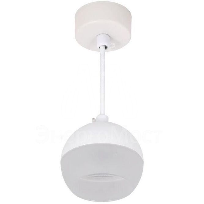 Светильник 4012 подвесной под лампу GX53 бел. IEK LT-UCB0-4012-GX53-1-K01