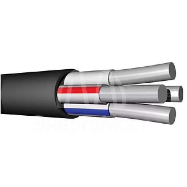 Кабель АВВГ 4х10 Ч ОК 0.66кВ (м) Альгиз К ФР-00000580
