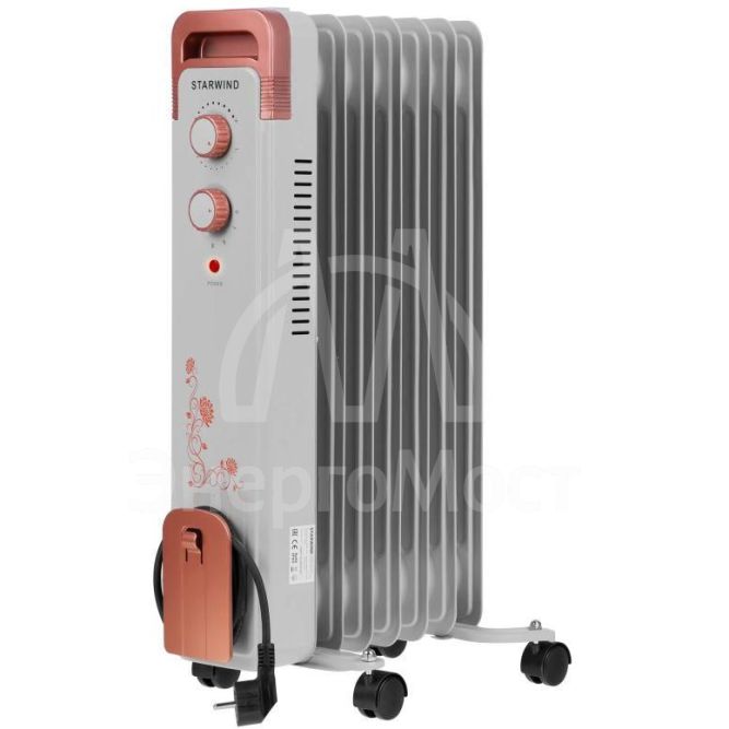 Радиатор электрический 9 секц. масл. 2000Вт SHV6915 STARWIND 1387160
