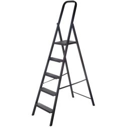 Лестница-стремянка "Компакт" 5 ступ. 6.25кг сталь FIT 65373