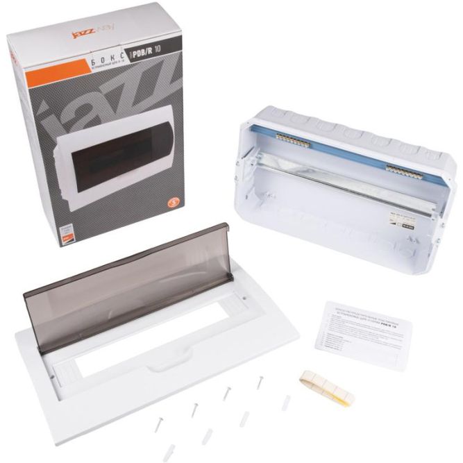 Бокс модульный встраив. PDB/R 1018 WH (ЩРВ-П-18) IP41 пластик. Pro JazzWay 5071766