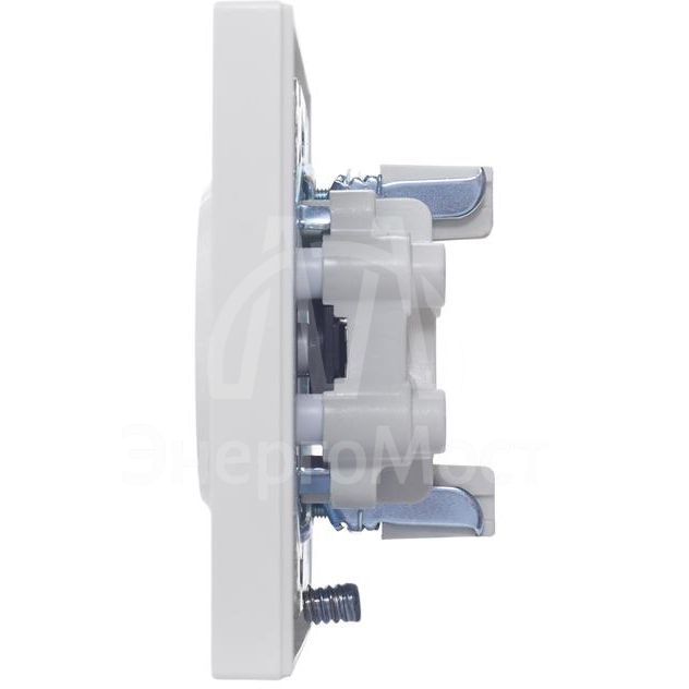 Розетка 2-м СП VESNA без заземл. ПБТ бел. LEZARD 742-0200-128B