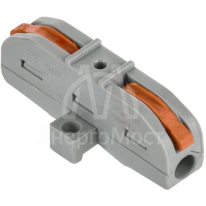 Клемма строительно-монтажная СМК 222-4111P (уп.4шт) IEK UKZ20-4111P-004