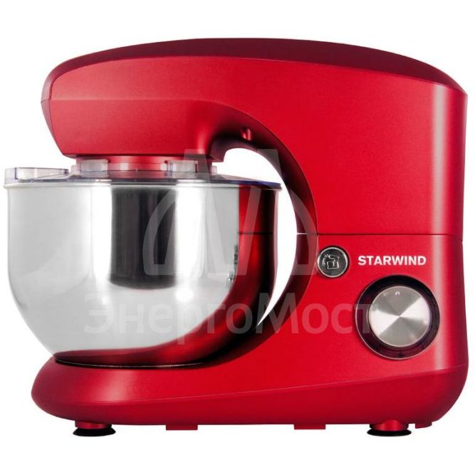 Миксер планетарный SPM5184 1000Вт красн. STARWIND 487853