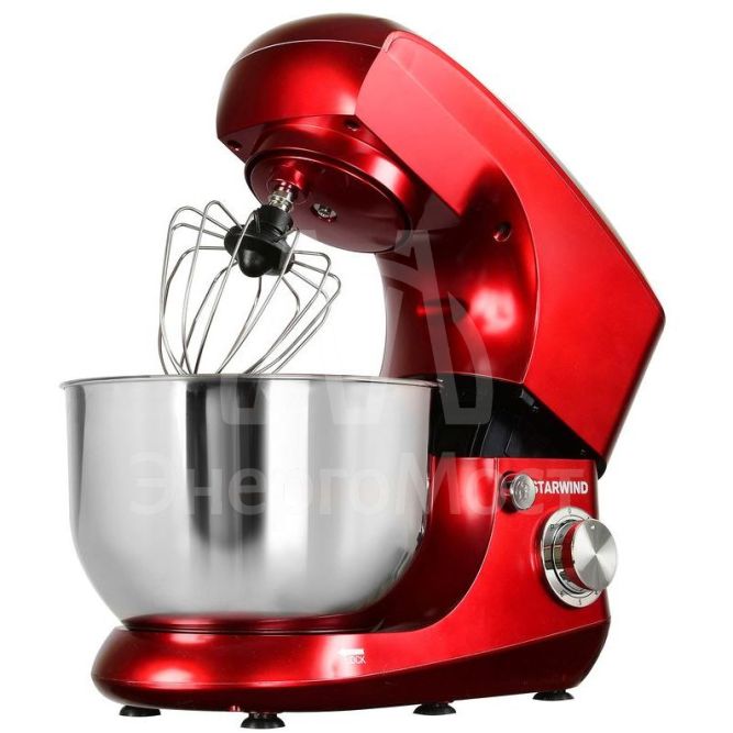 Миксер планетарный SPM5184 1000Вт красн. STARWIND 487853