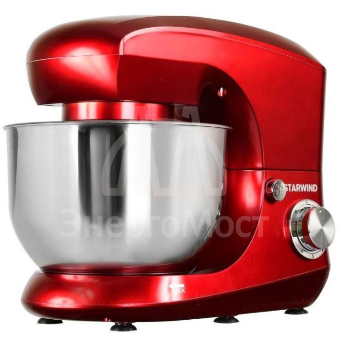 Миксер планетарный SPM5184 1000Вт красн. STARWIND 487853