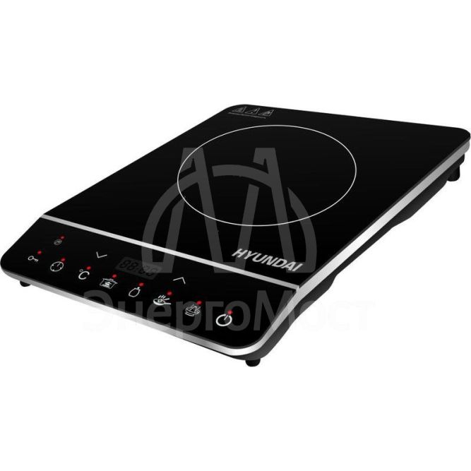 Плита индукционная HYC-0104 (настольная) черн. стеклокерамика HYUNDAI 1358598
